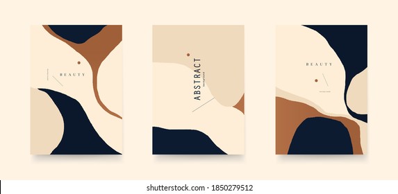 Elegant abstract trendy universal background templates. Minimalist aesthetic.