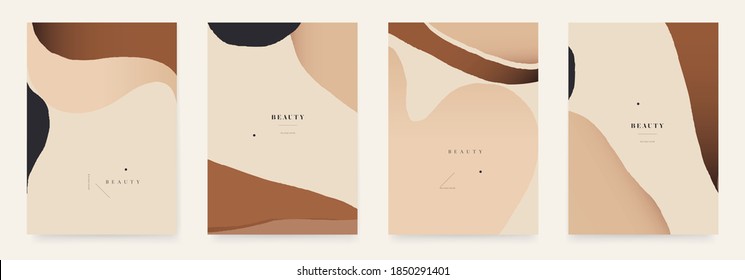 Elegant abstract trendy universal background templates. Minimalist aesthetic.