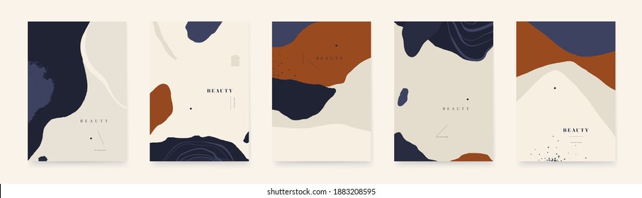 Elegant abstract trendy universal background templates. Minimalist aesthetic.