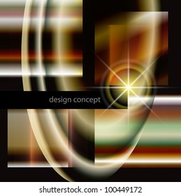 Elegant abstract vector background in ancient style with a geometrical ornament