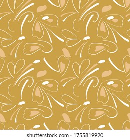 Elegant abstract vector seamless pattern