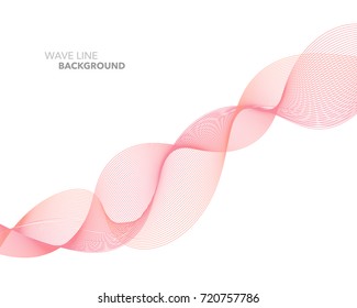 Elegant abstract vector web gradient wave line futuristic style background template