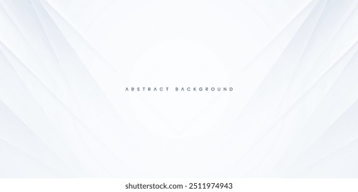 Elegant Abstract White Background. Minimalist Design for Modern Websites