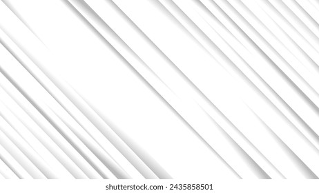 Eleganter abstrakter weißer und grauer Hintergrund. Subtile Quadrate Textur und 3D Papier Stil Hintergrund.