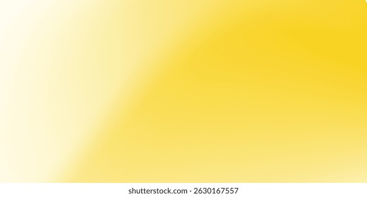 Fundo de gradiente amarelo abstrato elegante. Fluido colorido ou padrão de fumaça. Ilustração vetorial