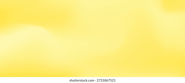 Eleganter abstrakter gelber Farbverlauf-Hintergrund. Farbige Flüssigkeit oder Rauchmuster. einfache Kunst. Design modern. einfacher Hintergrund. Vektorgrafik.