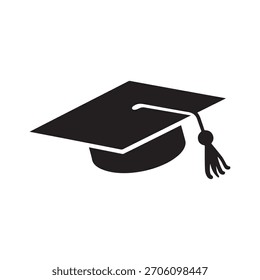 Logotipo Elegante Monograma Acadêmico Com Elementos De Graduação Integrados