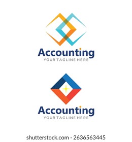 Logotipo Contábil Elegante para Branding de Consultores e Auditores Fiscais