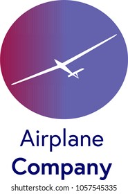 Elegant Airplane Logo 
