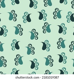 Elegant all over repeat texture background for surface printing, fashion, interior, wrapping, packaging, printing and textile. Creative trendy vector seamless paisley pattern design 