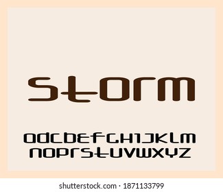 Elegant alphabet font letters. Classic Minimal Fashion Design Lettering. Modern Typography font. Modern vector illustration.