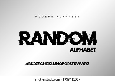 Elegant alphabet font set. Typography modern style display font. Premium Vector