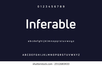 Elegant alphabet lettering template. Classic Lettering Minimal Fashion Designs. Typography modern sans serif fonts and numbers. vector illustration