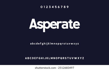 Elegant alphabet lettering template. Classic Lettering Minimal Fashion Designs. Typography modern sans serif fonts and numbers. vector illustration