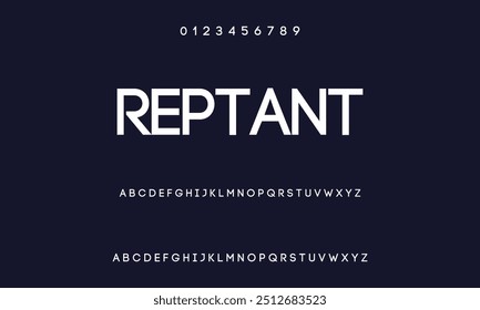 Elegant alphabet lettering template. Classic Lettering Minimal Fashion Designs. Typography modern sans serif fonts and numbers. vector illustration