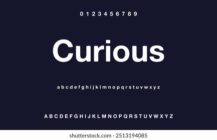 Elegant alphabet lettering template. Classic Lettering Minimal Fashion Designs. Typography modern sans serif fonts and numbers. vector illustration