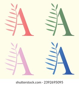 Elegant alphabet letters font. Classic Lettering Minimal Fashion Designs. Typography modern serif fonts and numbers. vector illustration