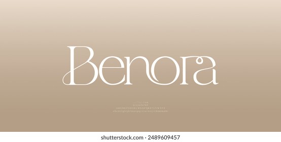 Elegante alfabeto letras fuente logo. Tipografía letras clásicas de lujo serif italic Fuentes decorativas vintage logotipos de la marca retro. Ilustración vectorial