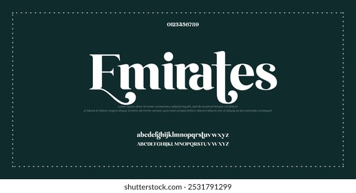 Elegant alphabet letters font logo. Typography luxury classic lettering serif fonts decorative wedding vintage retro logos, design for fashion, beauty shop and brand . vector illustration