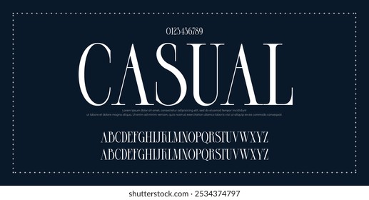 Logotipo de letra de letras de alfabeto elegante. Tipografía de lujo de letras clásicas serif italic Fuentes decorativas de la boda vintage retro logotipos de la marca. Ilustración vectorial