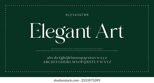 Elegant alphabet letters font logo. Typography luxury classic lettering serif fonts decorative wedding vintage retro logos, design for fashion, beauty shop and brand . vector illustration