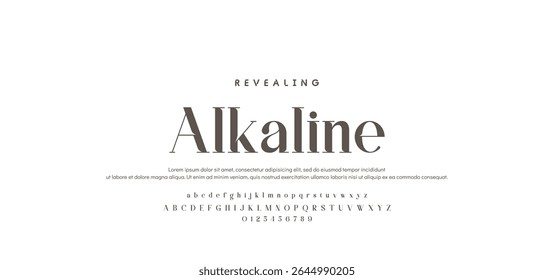 Elegant alphabet letters font logo. Typography luxury classic lettering serif fonts decorative wedding vintage retro logos, design for fashion,beauty shop and brand
. vector illustration