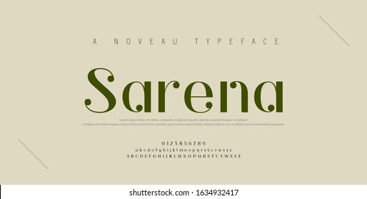 Elegant alphabet letters font and number. Classic Copper Lettering Minimal Fashion Designs. Typography fonts regular uppercase and lowercase. vector illustration