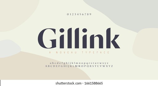 Elegant alphabet letters font and number. Classic Copper Lettering Minimal Fashion Designs. Typography fonts regular uppercase and lowercase. vector illustration - Shutterstock ID 1661588665