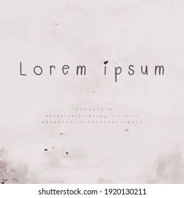 Elegant alphabet letters font and number. Classic Lettering Minimal Fashion Designs. Typography modern fonts decorative vintage concept. vector illustration