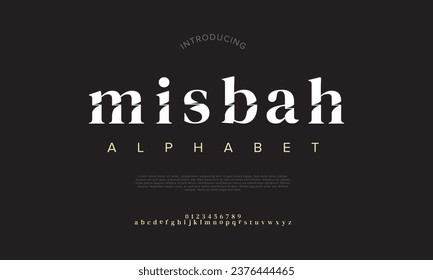 Elegant alphabet letters font and number. Classic Lettering Minimal Fashion Designs. Typography modern serif fonts regular decorative vintage concept. vector illustration
