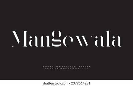Elegant alphabet letters font and number. Classic Copper Lettering Minimal Fashion Designs. Typography fonts regular uppercase and lowercase. vector illustration