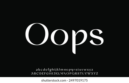 Elegant alphabet letters font and number. Classic Lettering Minimal Fashion Designs. Typography modern serif fonts regular decorative vintage concept.