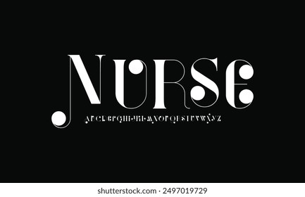 Elegant alphabet letters font and number. Classic Lettering Minimal Fashion Designs. Typography modern serif fonts regular decorative vintage concept.
