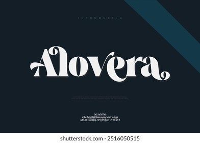 Elegant alphabet letters font and number. Classic Lettering Minimal Fashion Designs. Typography modern serif fonts decorative vintage design concept. vector illustration