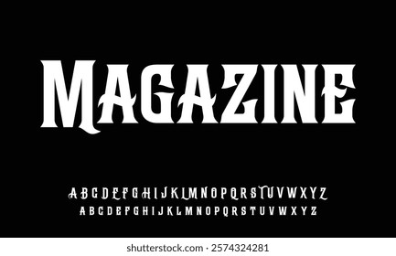 Elegant alphabet letters font and number. Classic Copper Lettering Minimal Fashion Designs. Typography fonts regular uppercase and lowercase. vector illustration