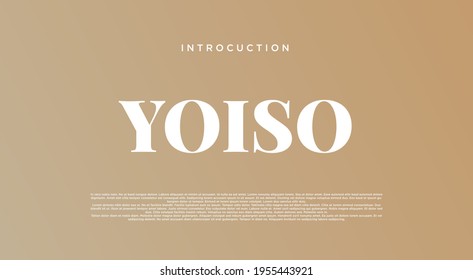 Elegant alphabet letters serif font and number. Classic Lettering Minimal Fashion. Typography fonts regular uppercase, lowercase and numbers. vector illustration