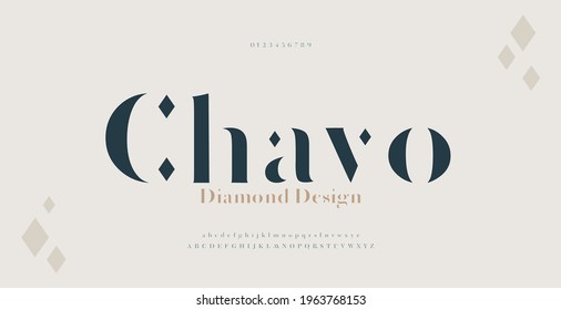 Elegant alphabet letters serif font and number. Luxury Classic Lettering Minimal Fashion. Typography fonts regular uppercase, lowercase and numbers. vector illustration