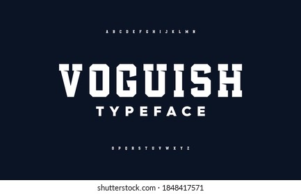 Elegant Alphabet Regular and Italic Font. Typography technology, digital, movie logo fonts. vector illustration graphic design.