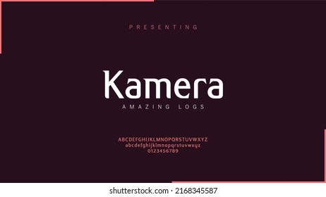 Elegant alphabets stock vector letters font style and number classic lettering minimal fashion designs typography with color theme