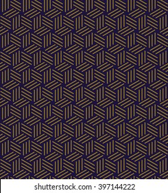 Elegant antique background image of 3D line box pattern