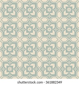 Elegant antique background image of cross square flower pattern.
Antique background image patterns can be used for wallpaper, web page background, surface textures.
