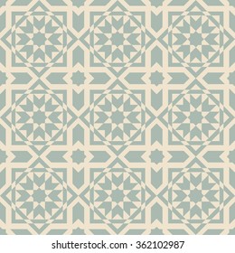 Elegant antique background image of cross square Islam star pattern.
Antique background image patterns can be used for wallpaper, web page background, surface textures.
