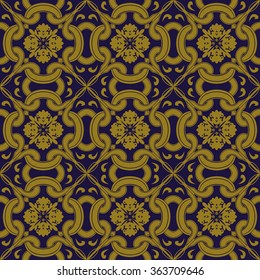Elegant antique background image of cross round curve kaleidoscope pattern.
Antique background image patterns can be used for wallpaper, web page background, surface textures.
