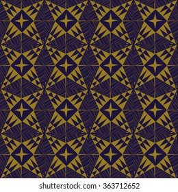 Elegant antique background image of cross triangle line pattern.
Antique background image patterns can be used for wallpaper, web page background, surface textures.
