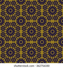 Elegant antique background image of geometry flower kaleidoscope pattern.
Antique background image patterns can be used for wallpaper, web page background, surface textures.
