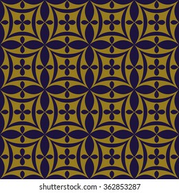 Elegant antique background image of oval cross geometry pattern.
Antique background image patterns can be used for wallpaper, web page background, surface textures.
