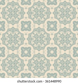 Elegant antique background image of round polygon flower line pattern.
Antique background image patterns can be used for wallpaper, web page background, surface textures.

