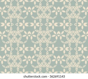 Elegant antique background image of round star curve cross flower pattern.
Antique background image patterns can be used for wallpaper, web page background, surface textures.
