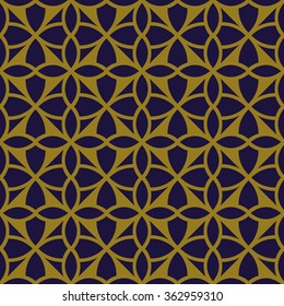 Elegant antique background image of round circle geometry cross pattern.
Antique background image patterns can be used for wallpaper, web page background, surface textures.
