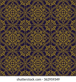 Elegant antique background image of round curve circle geometry pattern.
Antique background image patterns can be used for wallpaper, web page background, surface textures.
